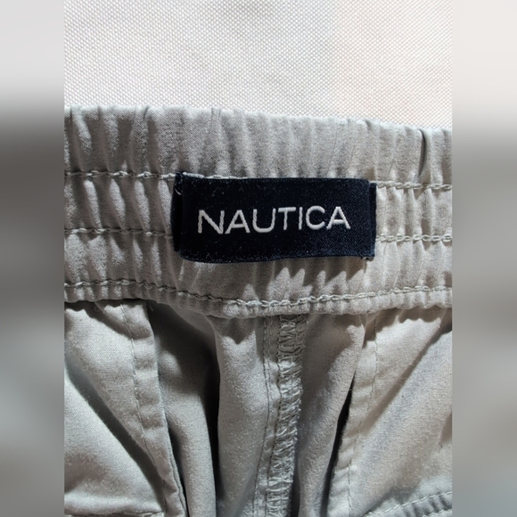 NAUTICA Shorts Mens Small Gray Short Classic Fit - Picture 2 of 7